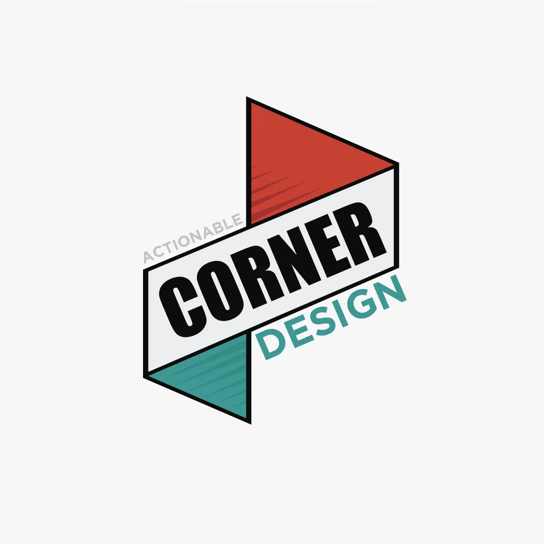 Corner logo